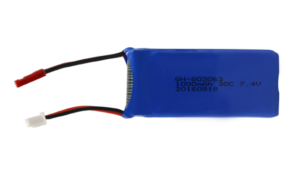 803063 1000mah 30c 7.4v